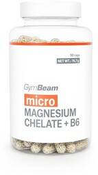 GymBeam Micro chelat magnezu + B6 90 tab