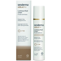 Sesderma Azelac RU, emulsja rozświetlająca SPF50+, 50 ml