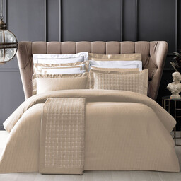 Valeron Komplet pościeli żakardowej Linea Camel