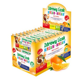 Starpharma Lizak MNIAM-MNIAM Pomarańczowy (40 szt.)