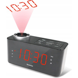 Radiobudzik Z Projektorem Zegar Budzik Radio Technisat Digiclock