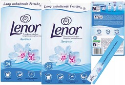 LENOR Chusteczki Zapachowe do Suszarki Szuflady Ubrań Pachnące