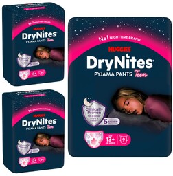 2 x 9068 pieluchy Huggies Pieluchomajtki DryNites 13+