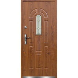 Drzwi zewnętrzne ELBA złoty dąb 90P