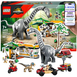 DUŻY ZESTAW LEGO Jurassic World Zestaw z dinozaurami