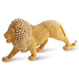 Eurofirany Figurka dekoracyjna Eldo 2 23x6x12 Lew złota