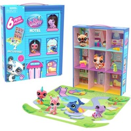 TM TOYS Zestaw figurek Littlest Pet Shop Hotel
