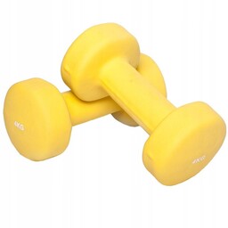 2x4 kg Hantle stałe neoprenowe