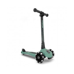 Scoot & Ride Highwaykick 3 LED Forest 96345