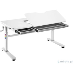 Białe biurko dla dziecka Spacetronik XD SPE-X104WW