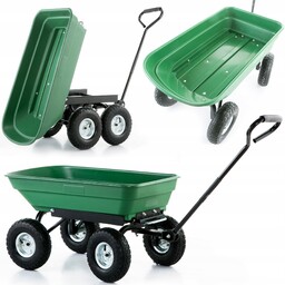 Wózek ogrodowy transportowy taczka przyczepka wywrotka Higher 350kg