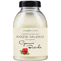 Soap&Friends, Kozie mleko do kąpieli Czerwona Borówka, 250