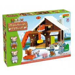 Klocki Konstrukcyjne Unico Maximilian Families Górska Zagroda 88