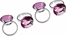 Premier Housewares Diamante pierścienie na serwetki - zestaw