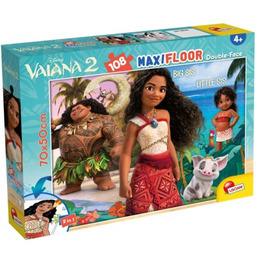 LISCIANI Puzzle MaxiFloor Disney Vaiana 2 304-109784 (108