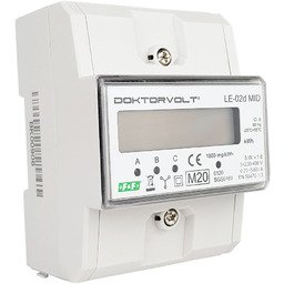 3 fazowy licznik zużycia energii 80A wskaźnik trójfazowy