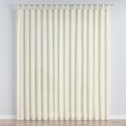 Firana na szelkach, prześwitujący ecru, Romantica