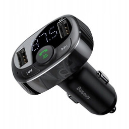 Baseus Transmiter FM Bluetooth 2xUSB microSD 3,4A CCTM-01