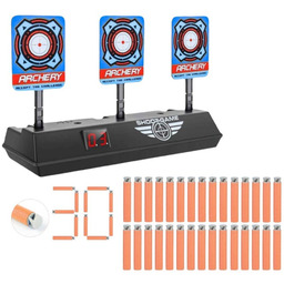 Zestaw Elektroniczna tarcza cel do Nerf + 30