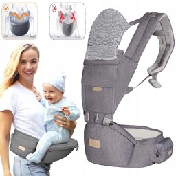 Nosidełko Dla Dziecka Nosidło Ergonomiczne Przód Tył Miękkie