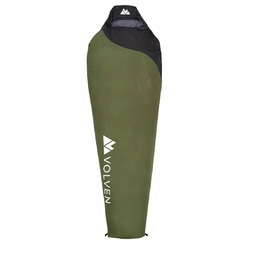 Volven Śpiwór syntetyczny Superlight III Oliwkowy lewy