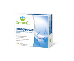 NATURELL Glukozamina+C - 100 tabletek