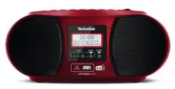 TechniSat DigitRadio 1990 Bluetooth Czerwony Radioodtwarzacz CD