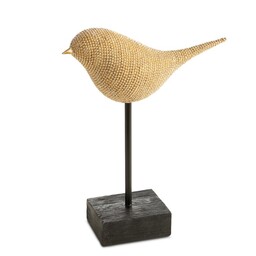Eurofirany Figurka dekoracyjna Eldo 2 17x6x20 Ptak złota