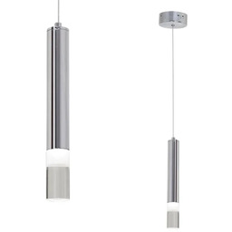 Lampa wisząca nowoczesna ICE nowoczesna chrom LED ML321