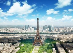 Samoprzylepna fototapeta Paryż Wieża Eiffla