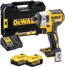 Dewalt ZAKRĘTARKA AKUMULATOROWA 18V 1/4&apos;&apos; 2*5,0AH LI-LON DCF887P2