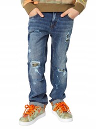 Spodnie Guess chłopięce jeansowe skinny fit 8 lat
