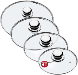 Zestaw pokryw żaroodpornych Vicenza 20,24,26,28 cm