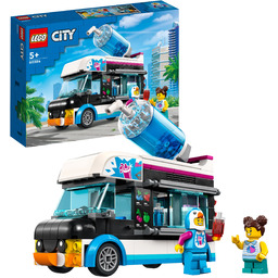 Lego City 60384 Pingwinia Furgonetka ze Slushem Food