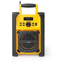 Nedis RDFM3100YW radio Miejsce pracy Cyfrowy Czarny, Żółty