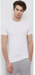 Versace T-shirt (2-pack) męski kolor biały gładki AU04023
