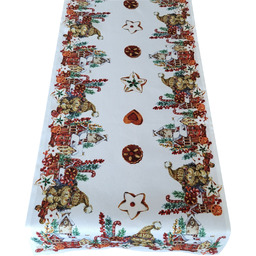 Bieżnik bożonarodzeniowy z nadrukiem OS321-01