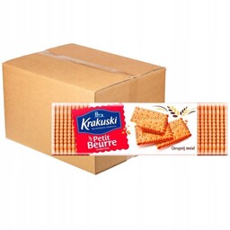 Krakuski Petit Beurre Herbatniki 220 g x 21