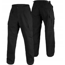 Spodnie Taktyczne Mundurowe Texar Wz10 Black 4XL
