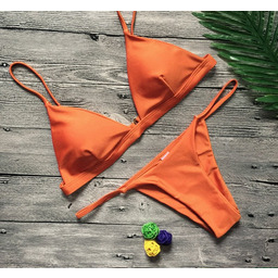 Bikini Brazylijskie Dwuczęściowy Strój Kąpielowy STRINGI - M