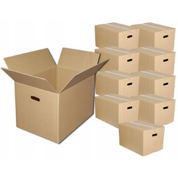 Karton do Przeprowadzki z Uchwytem 600x400x400 3W fala