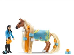 Schleich 42585 Zestaw startowy Kim i Caramelo, 18,7
