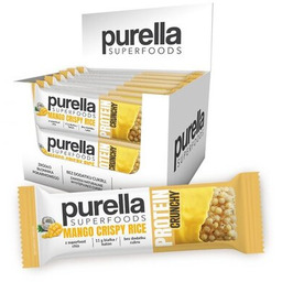PURELLA Baton proteinowy Superfoods Mango-Chrupiący ryż (15 x