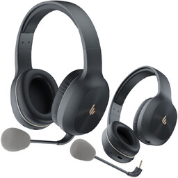 EDIFIER K750W SŁUCHAWKI BEZPRZEWODOWE NAUSZNE ODPINANY MIKROFON SZARE