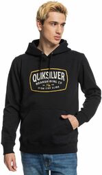 bluza męska QUIKSILVER HIGH CLOUD HOODIE Black -