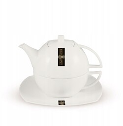 Zestaw Porcelanowy Richmont Dzbanek, Filiżanka, Spodek, Wieczko