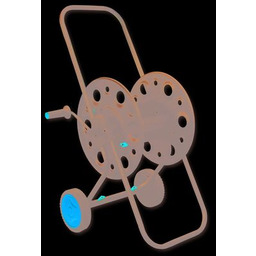 Wózek na wąż 1/2" 100 m DURAMET