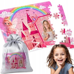 PUZZLE 96 el. TWOJE FOTO KSIĘŻNICZKA - IDEALNY