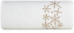 Ręcznik bożonarodzeniowy z wyhaftowaną śnieżynką R203-07