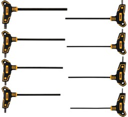 Vorel ZESTAW KLUCZY TRZPIENIOWYCH HEX Z RĘKOJEŚCIĄ. 8